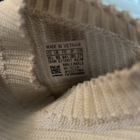 Mens Adidas NMD no lace high top sneakers; Sz 10.5 - Picture 6 of 7